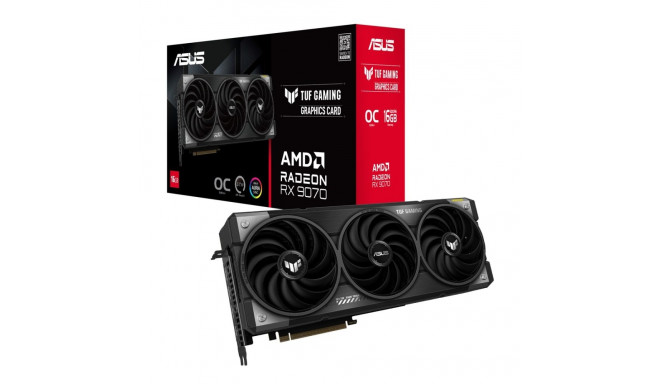 ASUS TUF Gaming TUF-RX9070-O16G-GAMING AMD Radeon RX 9070 16 GB GDDR6