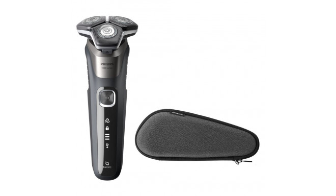 Philips SHAVER Series 5000 S5887/30 meeste raseerija pöörlev raseerija trimmer must, hall