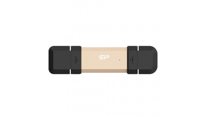 Silicon Power DS72 USB mälupulk 1 TB USB Type-A / USB Type-C 3.2 Gen 2 (3.1 Gen 2) kuldne