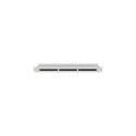 PATCH PANEL 24 PORT 1U 19" CAT.6A UTP WITH CABLE ORGANIZER GRAY LANBERG