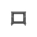 Lanberg OR01-6109-B rack cabinet 9U Freestanding rack Black