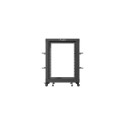 Lanberg OR01-6115-B rack cabinet 15U Freestanding rack Black