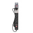 Activejet COMBO 6GN 10M power strip with cord
