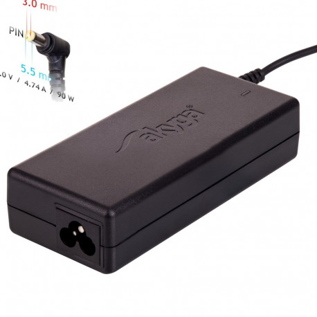 Akyga AK-ND-27 power adapter/inverter Indoor 90 W Black