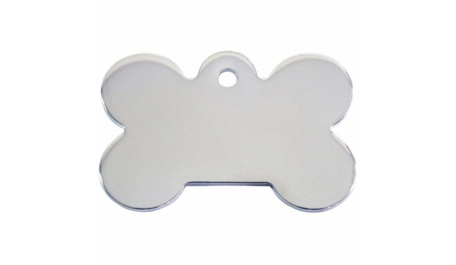 Identification plate for collar Imarc Bone Silver