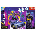 Puzzle - 60 - Batman i jego pojazdy Trefl 17400
