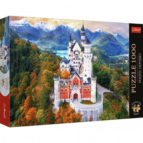 Puzzle - 1000 Premium Plus - Neuschwansteini loss - Saksamaa - Trefl 10813