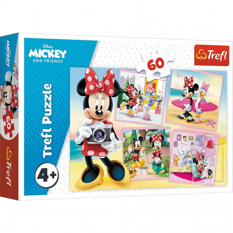 Puzzle - 60 - armas Minnie - Disney Minnie - Trefl 17360
