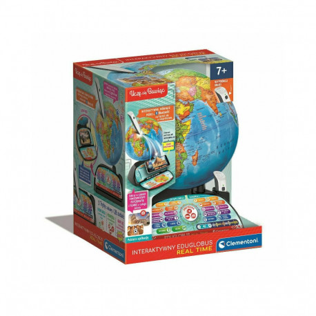 Interaktywny Globus Eduglobus Uczę się Bawiąc Język Polski Clementoni 50848