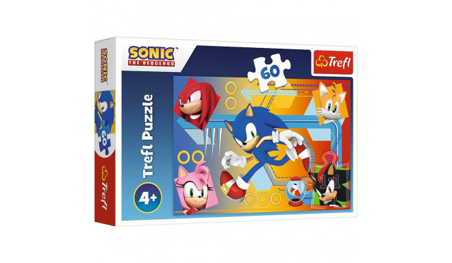 Puzzle - 60 - Sonic tegutsemas - Trefl 17387