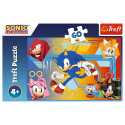 Puzzle Sonic 60 el. Sonic w akcji 17387