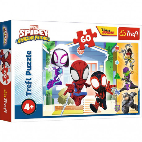 Trefl 17371 pusle Spidey maailmas, 60 osa