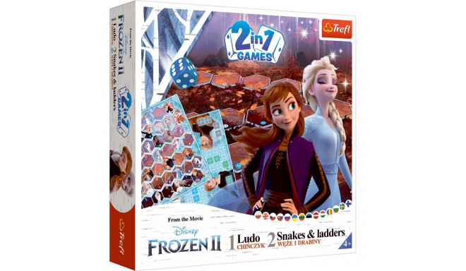 Gra dla dzieci 2w1 Chińczyk maod ja redelid Frozen II Trefl 02068