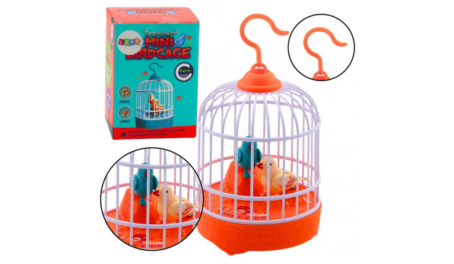 puur lindudega patareidega valgus helid oranž