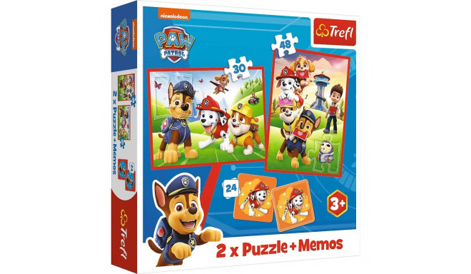 Puzzle - 2w1 + memos - Psia ekipa w akcji - Viacom PAW Patrol 93337