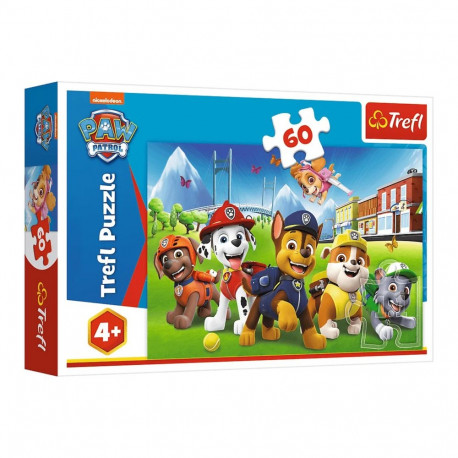 Puzzle - 60 - Paw Patrol na polanie - Trefl 17375