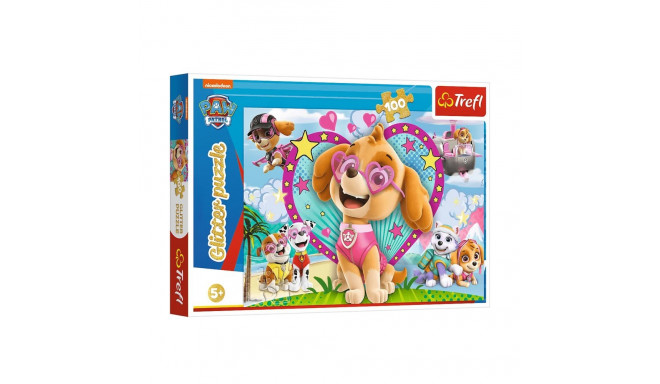 Puzzle 100el. w blasku Skye Trefl 14818