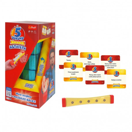 Gra towarzyska 5 sekund SZTAFETA Trefl 02601