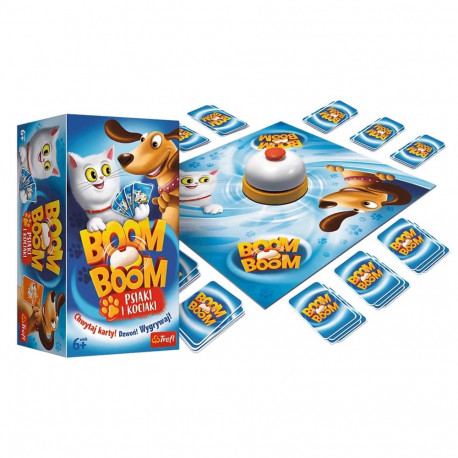 Gra zręcznościowa Boom Boom Psiaki i Kociaki Trefl 01909