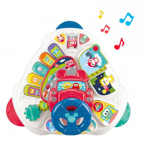 interaktiivne kolmnurkne värviline hariv laud rooliga