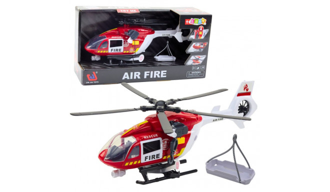 Helikopter Straży Pożarnej Hak Nosze Światła Dźwięki 1:14
