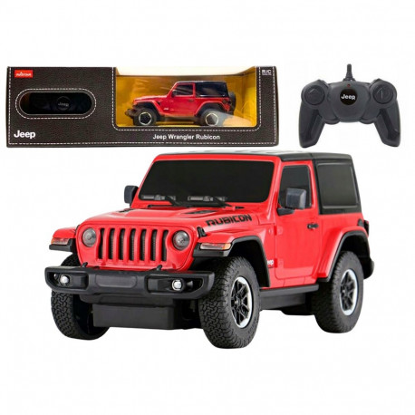 Rastar kaugjuhitav auto JEEP Wrangler JL Rubicon 1:24, punane