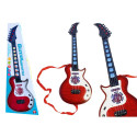 Gitara Elektryczna Dla Dzieci Światła Melodie Czerwona