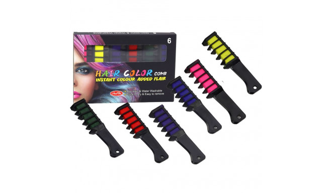 juuksevärvimise komplekt kriit 6 tk matt