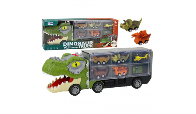 dinosauruste transportauto resorautod 6tk tuled helid roheline