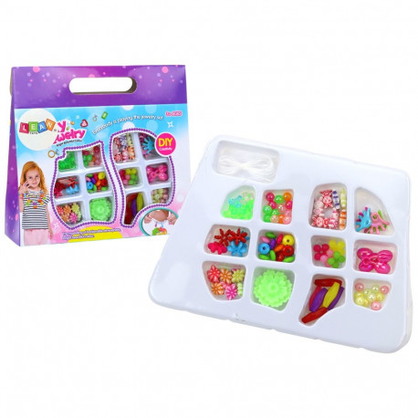 Zestaw Kreatywny Koraliki Do Tworzenia Biżuterii Kolorowe