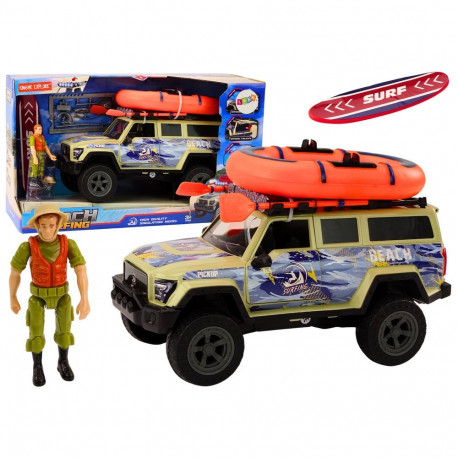 Samochód Terenowy Serfera Ponton Deska Akcesoria