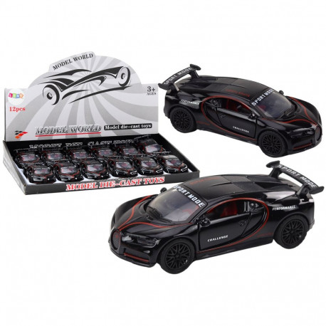 Sportauto 1:32 metallist spoiler figuur helid, must