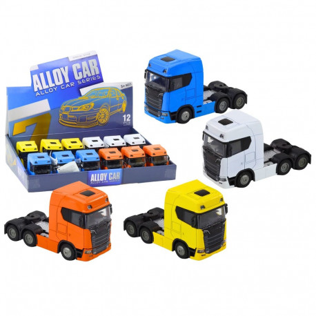 Ciężarówka Bez Naczepy 1:32 Odchylana Buda Metalowa Światła Dźwięki Napęd