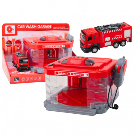 Myjnia Straży Pożarnej Krótkofalówka Światła Dźwięki Woda