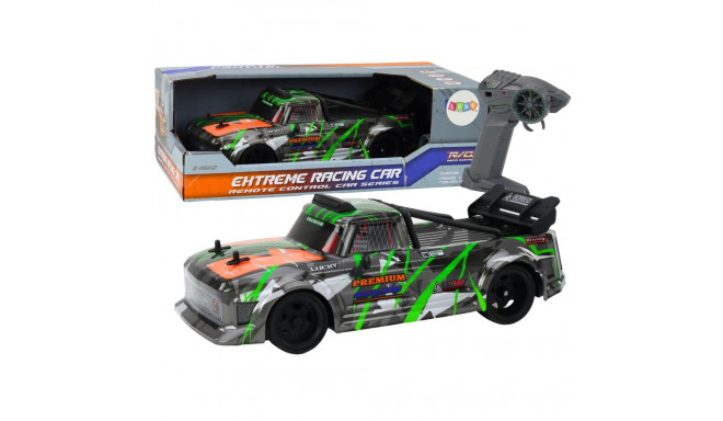 Autko RC 1:16 kummist rattad drift hall-roheline