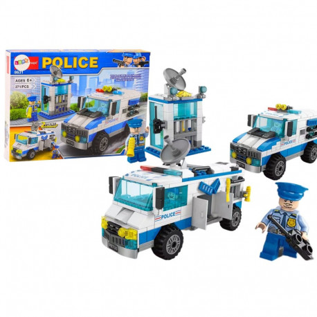 zestaw klotsid politsei politseiauto hoone 271 el