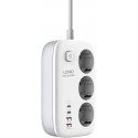 LDNIO power strip SE3436 65W GaN 3xAC/2xUSB/2xUSB-C