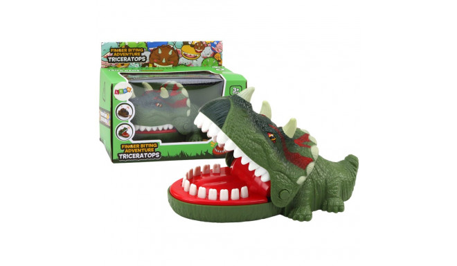 gra zręcznościowa gryzący dinosaurus triceratops roheline valgus helid