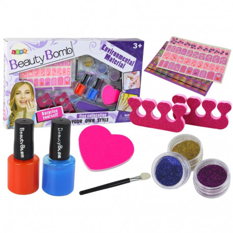 Beauty Bomb XXL küünte maalimise komplekt kleebistega