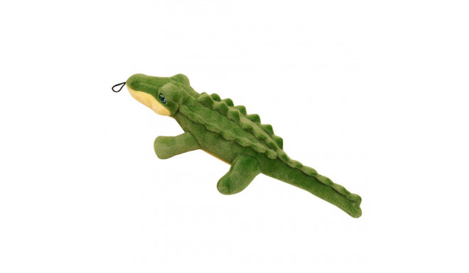 pluszist krokodill piiksuga maskott värviline 30cm
