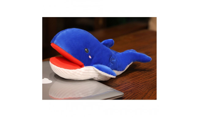 plüüsist maskott vaal sinine käpiknukk 30 cm