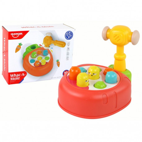Gra Zręcznościowa Whac-A-Mole Kolorowa Marchewka