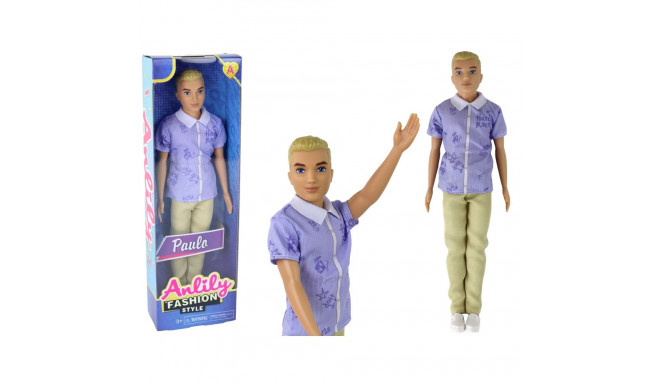 Lalka Dla Dzieci Chłopak Paulo Koszula Blond Włosy