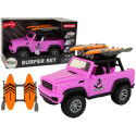 Auto Terenowe 1:14 Napęd Frykcyjny Różowe Surfing
