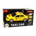 Auto Taxi Pojazd 1:14 Światła Dźwięki Żółte