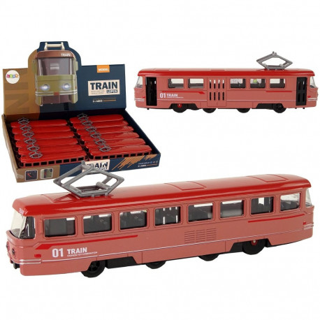 Pociąg Napęd Frykcyjny Dźwięki Metalowy Czerwony