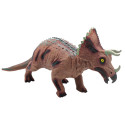 Duża Figurka Dinozaur Triceratops Dźwięk 36 cm Brązowy Duża Figurka Dinozaur Triceratops Dźwięk 36 cm Brązowy