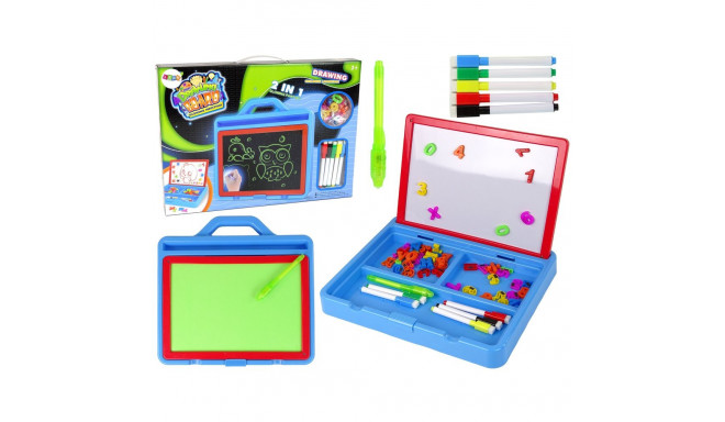 "Tablica Do Rysowania Glowing Paint 2w1 magnetiline"