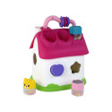 Domek Sorter Interaktywny Różowy Puzzle Edukacyjny