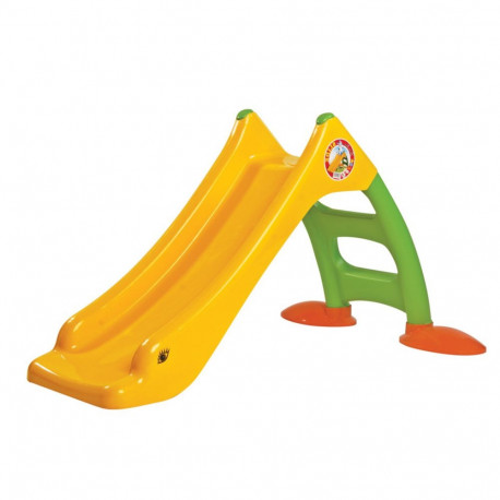 Aia liumägi lastele 3-astmelise redeliga 130cm 424, kollane